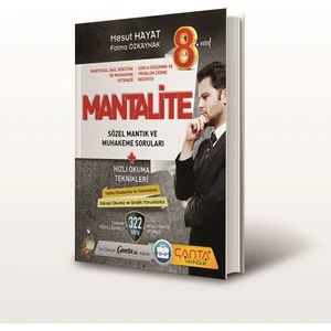 Çanta Yayınları 8.Sınıf Sözel Mantık Ve Muhakeme Mantalite