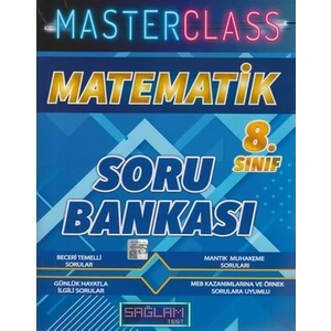 Sağlam Test Masterclass 8.sınıf Matematik Soru Bankası