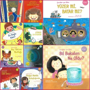 Çocuklar Için Popüler Bilim (6+ Yaş) 10 Kitap (Set-1)