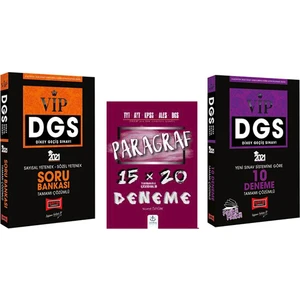Yargı Yayınevi DGS Soru Bankası 10 Deneme Paragraf Seti 3'lü Set