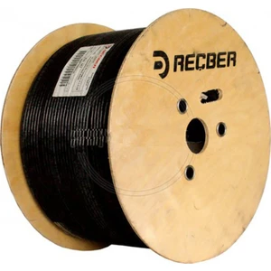 Cat6 U/utp 23AWG Pe Siyah Dış Ortam Kablo  REÇ-506025 - 500M