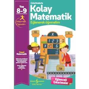 Çıkartmalarla Kolay Matematik 89 Yaş - First4Maths