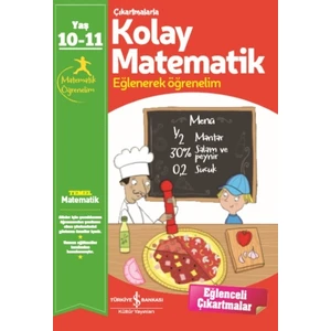 Çıkartmalarla Kolay Matematik 1011 Yaş - First4Maths