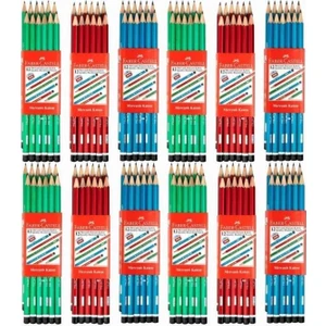 Mercanlı Kurşun Kalem Mavi Yeşil Kırmızı 144’LÜ