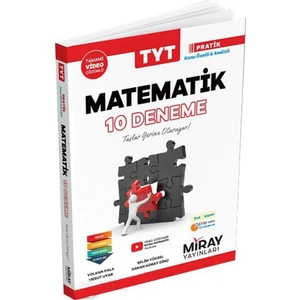 Miray Yayınları TYT Matematik 10 Deneme