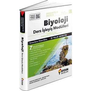 Aydın Yayınları Üniversiteye Hazırlık TYT-AYT Biyoloji Ders İşleyiş Modülleri