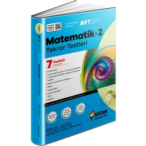 Aydın Yayınları Üniversiteye Hazırlık Matematik-2 Tekrar Testleri (AYT)