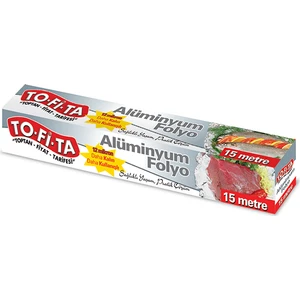 To-Fi-Ta Alüminyum Folyo 15 M 12 Mikron