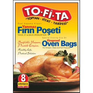 To-Fi-Ta Yanmaz Fırın Torbası 8'li