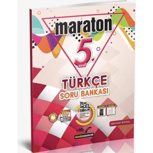 Maraton Yayıncılık 5.sınıf Türkçe Soru Bankası