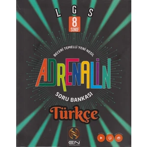 En Yayınları 8.Sınıf Adrenalin Türkçe Soru Bankası