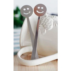 MT001 Gülen Yüz Emoji Çay Kaşığı 6'lı