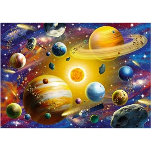 Ks Solar System 1000 Parça Puzzle