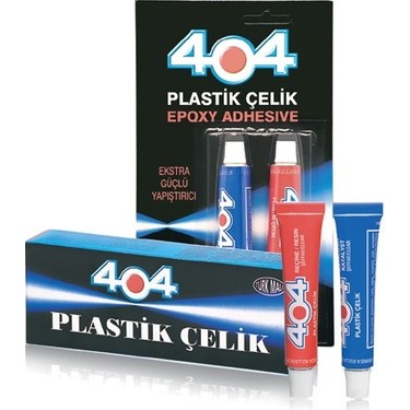 404 Plastik Çelik Yapıştırıcısı 16 gr Şeffaf Metal Uygulama Fiyatı