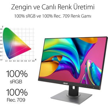 Asus PA248QV 24.1 5ms 75Hz WUXGA IPS Adaptive Sync Monitör Fiyatı
