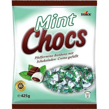 Storck Mint Chocs 425 gr Çikolata Kremalı Nane Şekeri Fiyatı