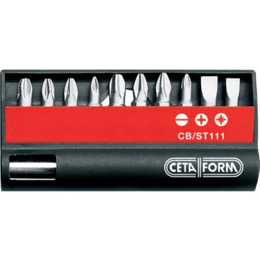 Ceta Form CB/ST111 Profesyonel Bits Seti Düz-Ph-Pz (1