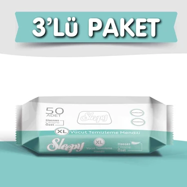 Sleepy 3'lü Vücut Temizleme 50