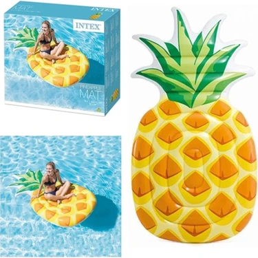 İntex Ananas Ada-Yatak  216x124