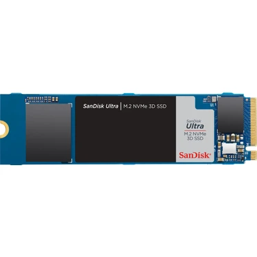 Sandisk Ultra 3D 250GB 2400MB-950MB NVMe M.2 SSD Fiyatı