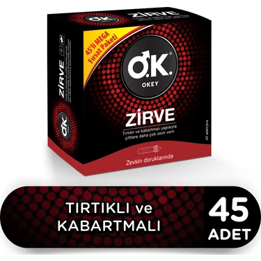 Okey Zirve 45'li Prezervatif Avantaj