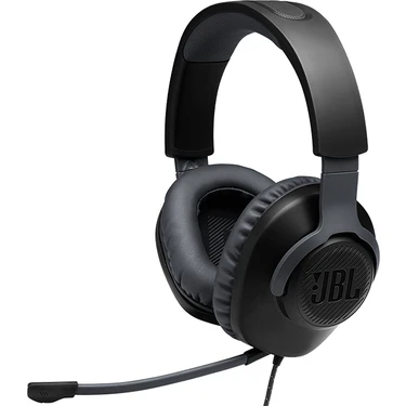 JBL Quantum 100 Çıkarılabilir Mikrofonlu 3.5mm Gaming Kulak Üstü Kulaklık -