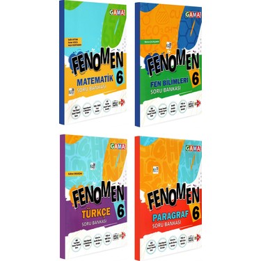 Gama Yayinlari 6 Sinif Fenomen Matematik Fen Bilimleri Kitabi