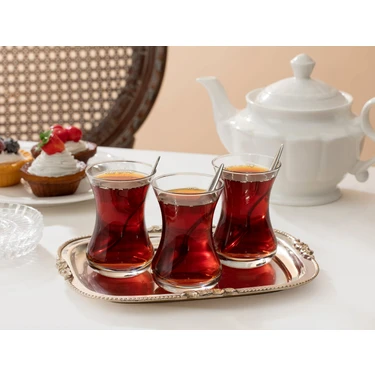 Lavem 6'lı Çay Bardağı - 155