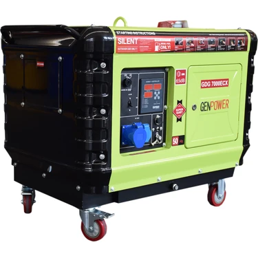 Genpower Gdg 7000 Ecx 7 Kva Dizel Süper Sessiz Kabinli Fiyatı
