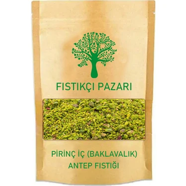 Fıstıkçı Pazarı Pirinç (Baklavalık) Antep Fıstığı İçi 200