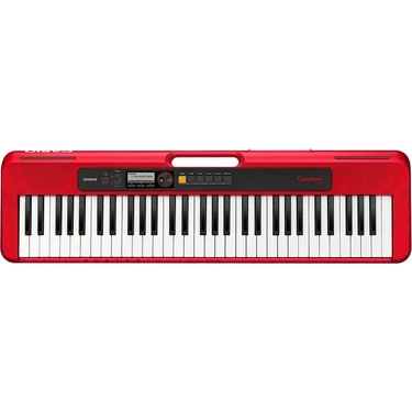 Casio Casiotone CT-S200RDC2 Kırmızı Org ADAPTÖR + KILIF