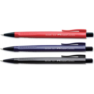 Faber-Castell Econ Koyu Renk Kalem 0.7 mm