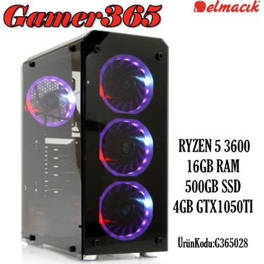 ryzen 5 3600 gtx 1050 ti