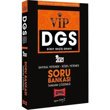 Yargı Yayınevi DGS VIP Sayısal Sözel Yetenek Tamamı Çözümlü Soru