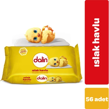 Dalin Klasik Islak Havlu 56