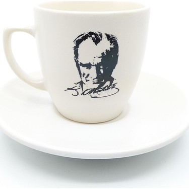 Kutahya Porselen Ataturk Kahve Takimi 10428 Kahve Takimi Kutahya Porselen