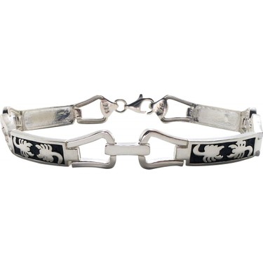 Gumus Erkek Bileklik Modeli