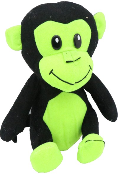 Stuffed Toys Sevimli Yeşil Peluş Maymun 18 cm