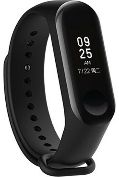 Arabulalaca Xiaomi Mi Band 5 Kordon Silikon Kayış Siyah