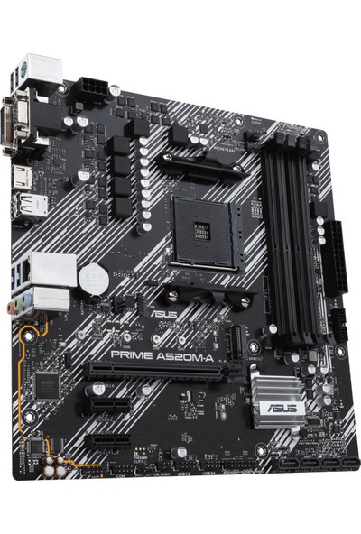 Asus Prime A520M-A Amd A520 DDR4 4800 (OC) MHz Am4 mAtx Anakart
