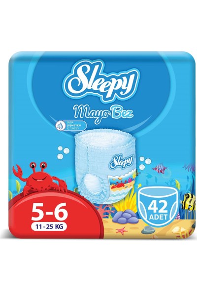 Sleepy Mayo Külot Bez 6 Numara X Large 3'Lü Paket 11 - 25 Kg