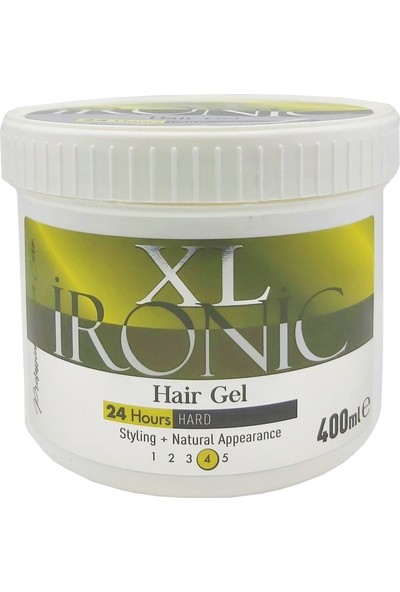 Ironic Xl Hard Hair Gel 4 Saç Jölesi 400 ml