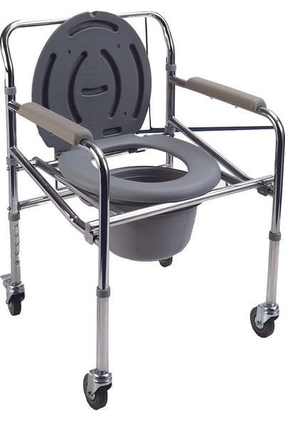 Abc Tekerlekli Tuvalet Sandalyesi - Tekerlekli Komot