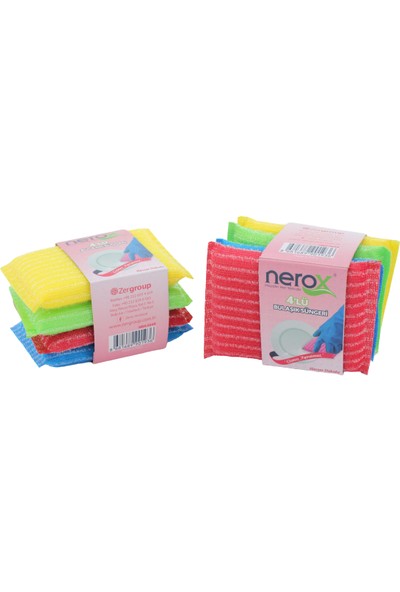 Nerox Bulaşık Süngeri 2'li Paket Halinde