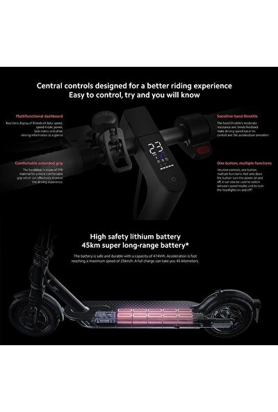 Xiaomi Mi Pro 2 Elektrikli Scooter