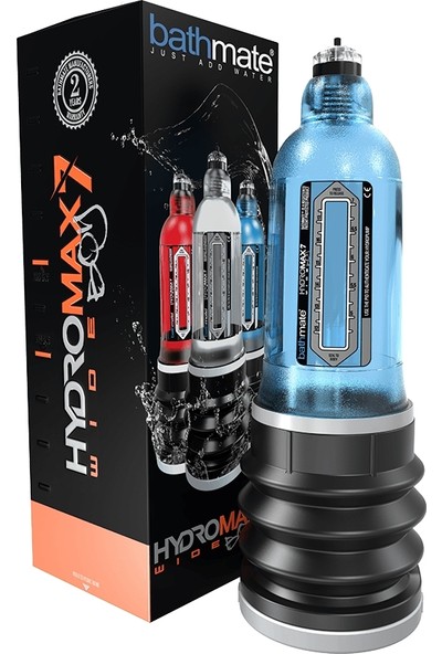 Bathmate Hydromax 7 Wıde Boy + Bathmate Max Out Jelqing Egzersiz Kremi