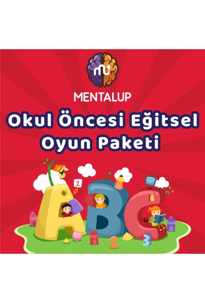 MentalUP Okul Öncesi Eğitsel Oyun Paketi