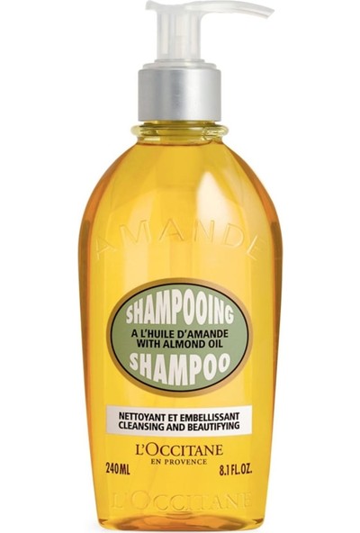 L'occıtane Almond Oil Shampoo 240ML - Badem Şampuan 240ML