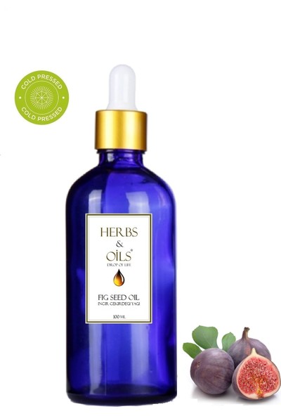 Herbs & Oils İncir Çekirdeği Yağı 100 ml Soğuk Sıkım