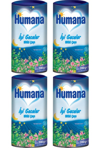 Humana İyi Geceler Bitki Çayı 200 gr x 4 Adet